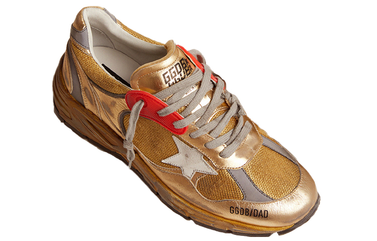 Golden Goose Dad-Star White Red Silver Grey