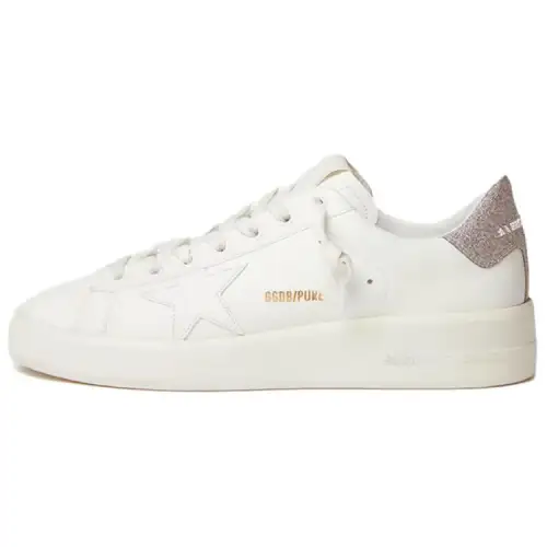 Golden Goose Purestar Leather Low top Skateboard Shoes Women's