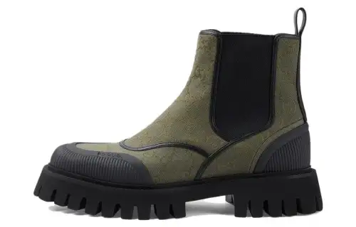 Gucci Gg Ankle Boot 'Green'