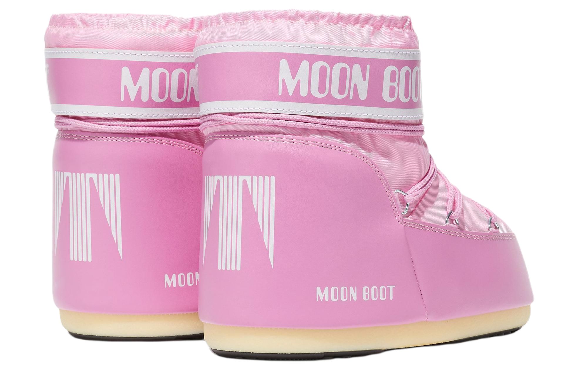Moon Boot Thermal Short Snow Boots Unisex Pink