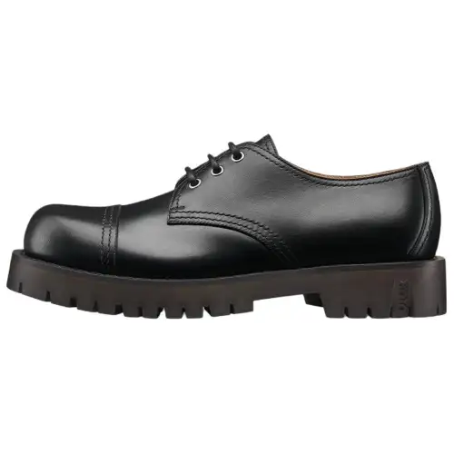 DIOR Explorer III Cow Leather Casual Shoes 4cm Men's Black