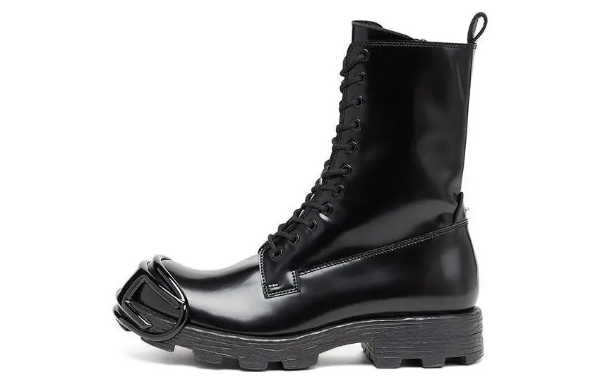 DIESEL D-Hammer D Lace-up Leather Boots
