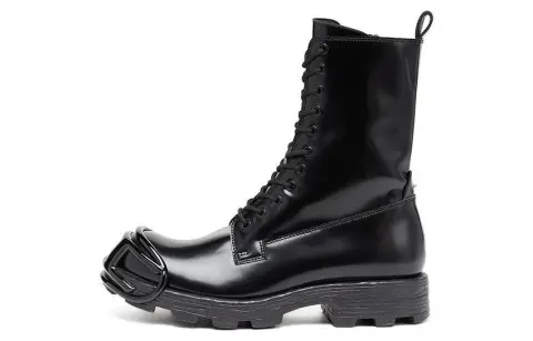 DIESEL D-Hammer D Lace-up Leather Boots