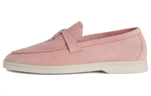 Loro Piana Summer Charms Walk Casual Shoes Women's Pink