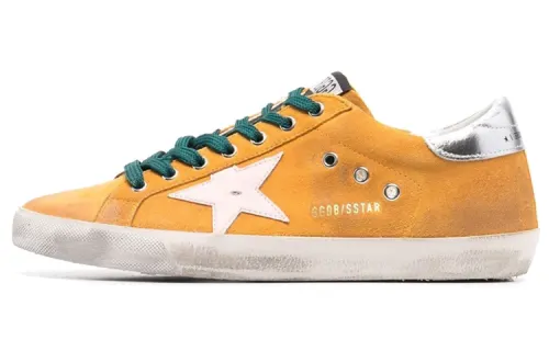 Golden Goose Super Star Stylish Skateboarding Shoes Men's Orange
