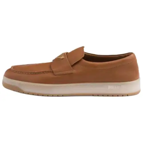 PRADA Loafers Men's Caramel