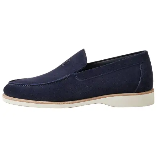 HERMES Low Casual Shoes 2.5cm Men's Blue