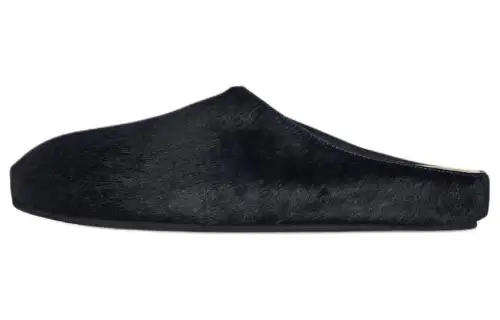 THE ROW Closed Toe Slippers Women's Navy Blue