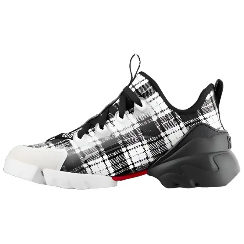 DIOR D Connect Low top Casual Shoes Women's Black