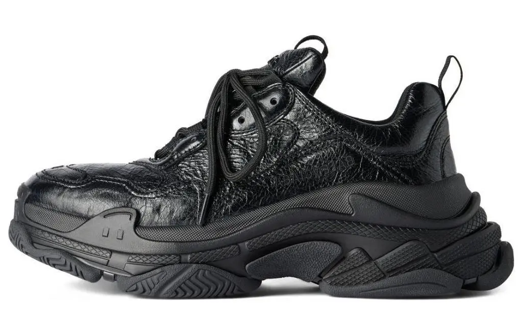 Balenciaga Triple S Lambskin Sneakers