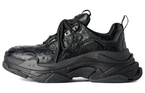 Balenciaga Triple S Lambskin Sneakers