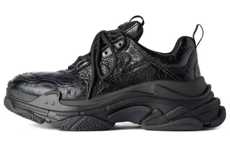 Balenciaga Triple S Lambskin Sneakers