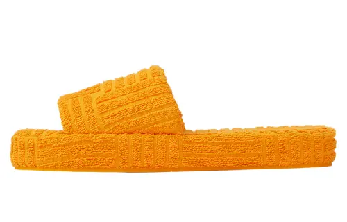 Bottega Veneta Resort Geometric Sandal Orange