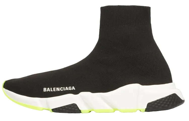Balenciaga Speed Trainer Black Yellow 2019