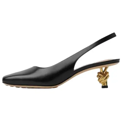 Bottega Veneta Knot High Heels 4.5cm Women's Black