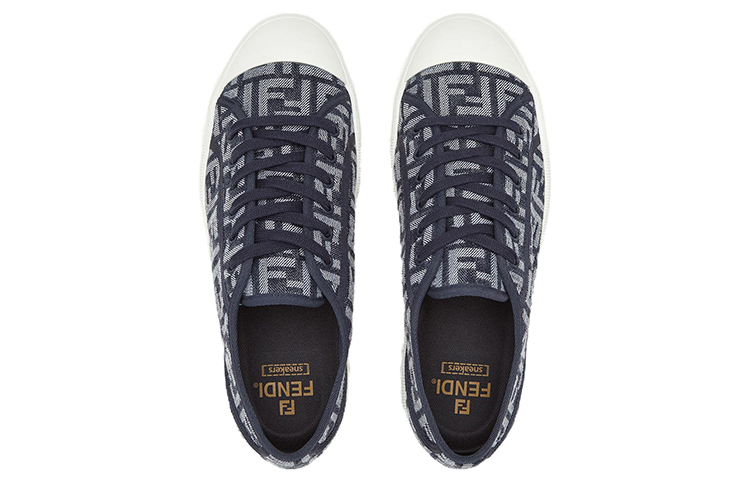 FENDI Domino Ff Motif Jacquard Sneakers