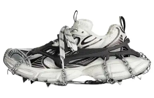 Balenciaga 3XL Ski Sneakers 'White Black Mesh' Women's