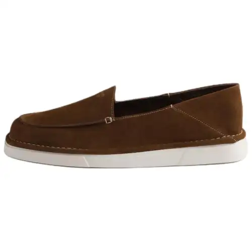 PRADA Men's Casual Shoes Men's Low Top Brown