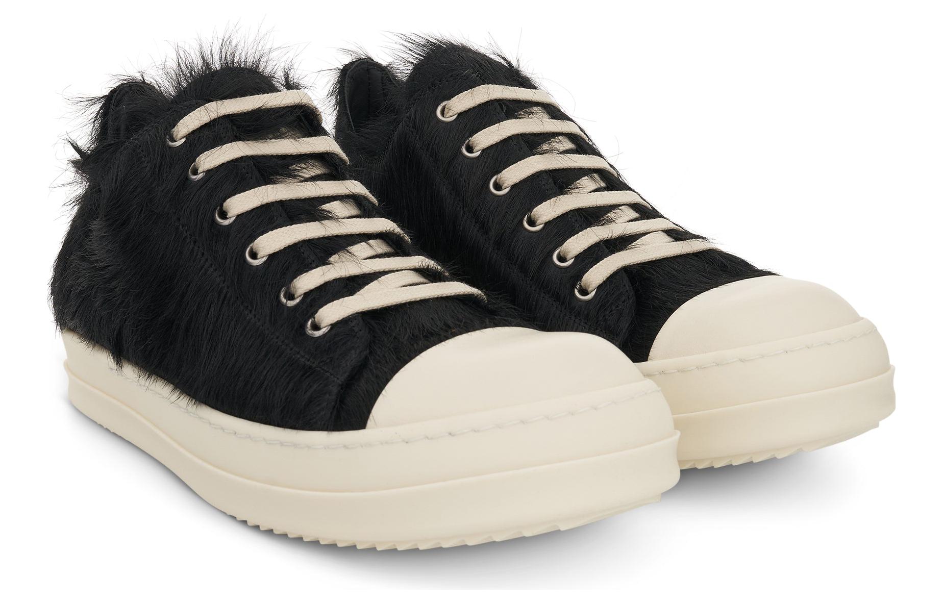 RICK OWENS Low Lace-up Sneakers