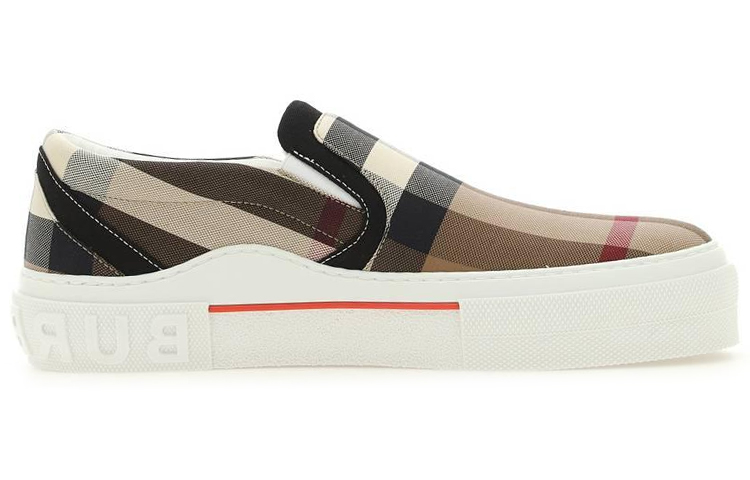 Мужские лоферы Burberry Слипоны (разноцветные) — фото 2