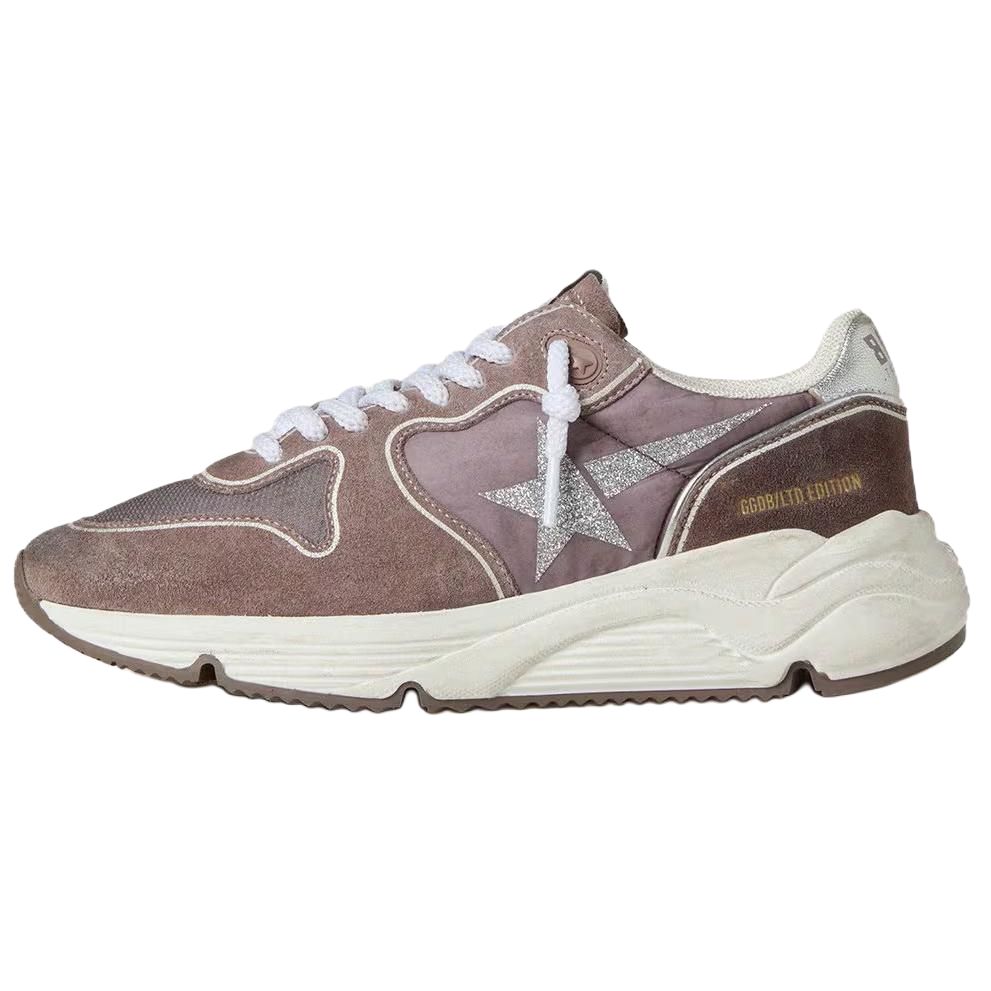 Женские кроссовки Golden Goose Running Sole (фиолетовые)