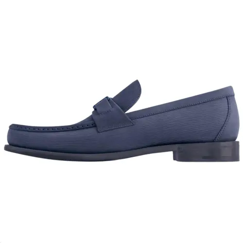 LOUIS VUITTON Major Loafers Men's Ocean Blue
