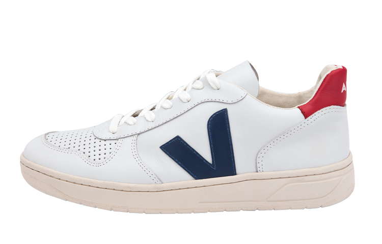 VEJA V 10 Leather White Nautico Pekin
