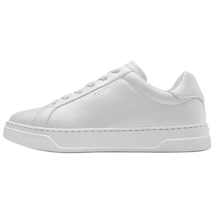 COACH Highline Low top Skateboard Shoes Men's White