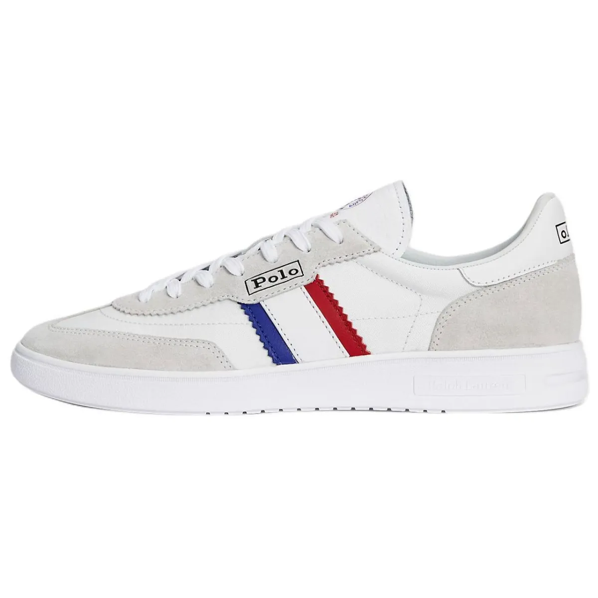Polo Ralph Lauren Bedford Suede Low top Skateboard Shoes Men's White