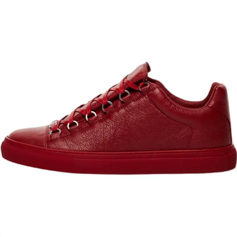 Balenciaga Arena Low top Skateboard Shoes Men's Red
