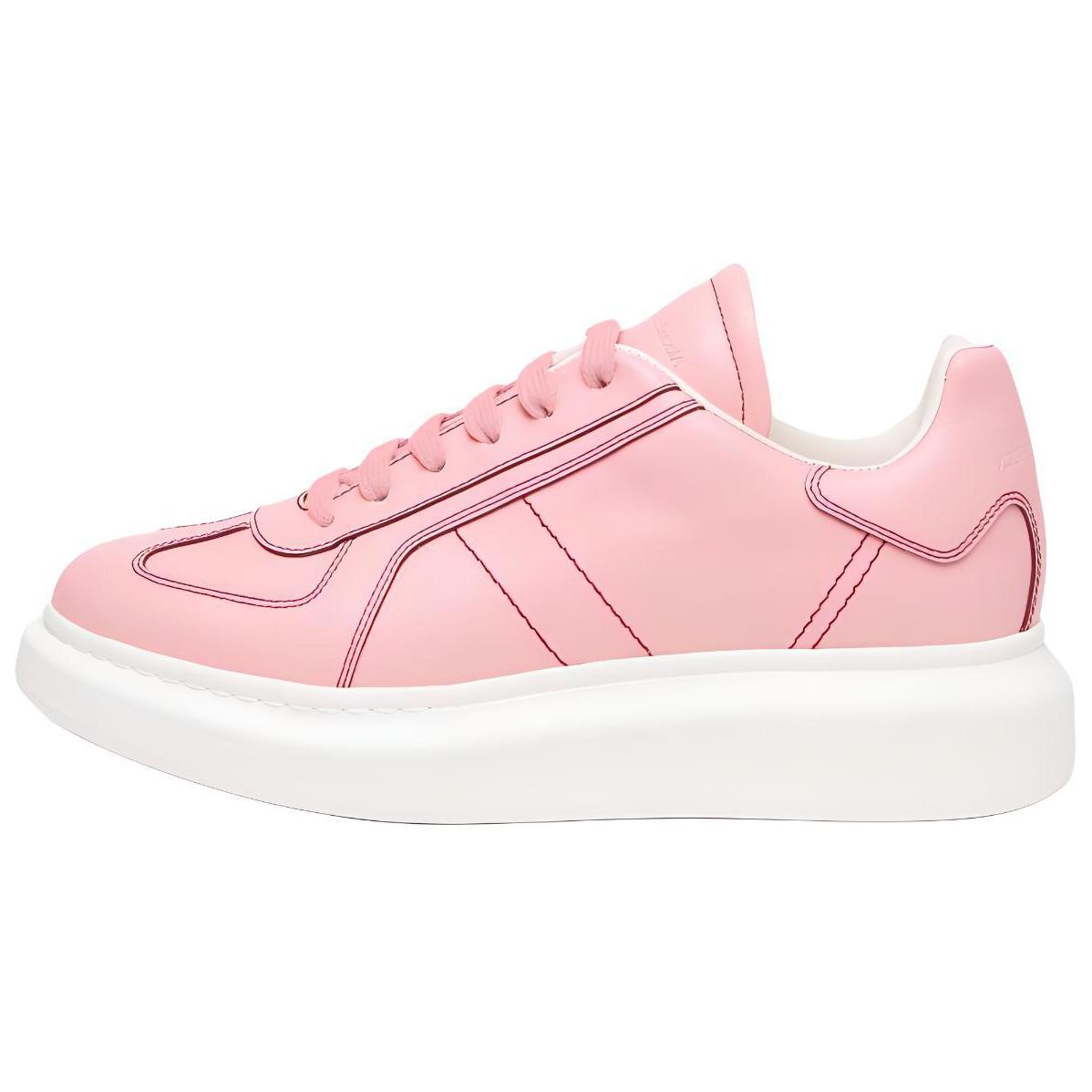 Женские кроссовки Alexander McQueen (розовые)
