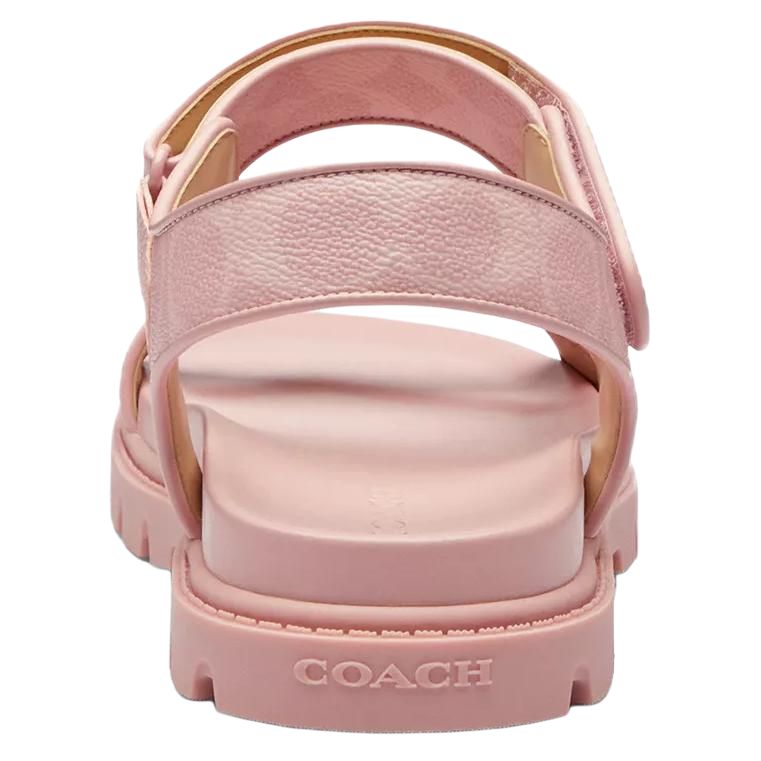 Женские сандалии COACH Sport (розовый) — фото 5