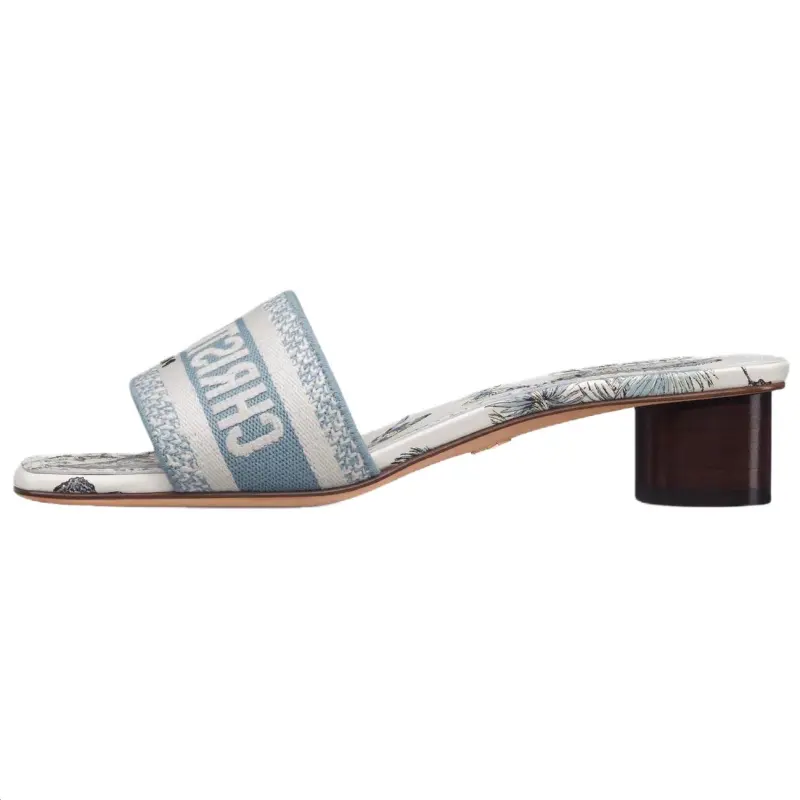DIOR Dioriviera Slide Slippers 3.5cm Women's Blue