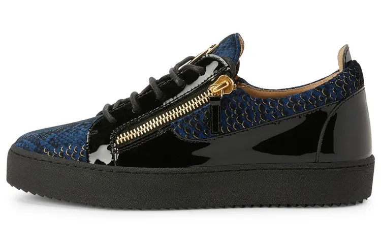 Giuseppe Zanotti Frankie double-zip low-top sneakers