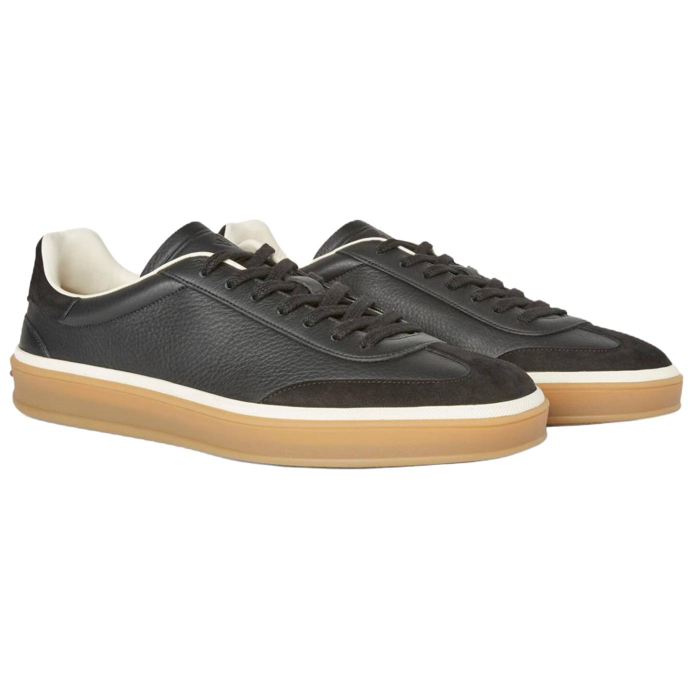 Loro Piana Low top Skateboard Shoes Men's Black