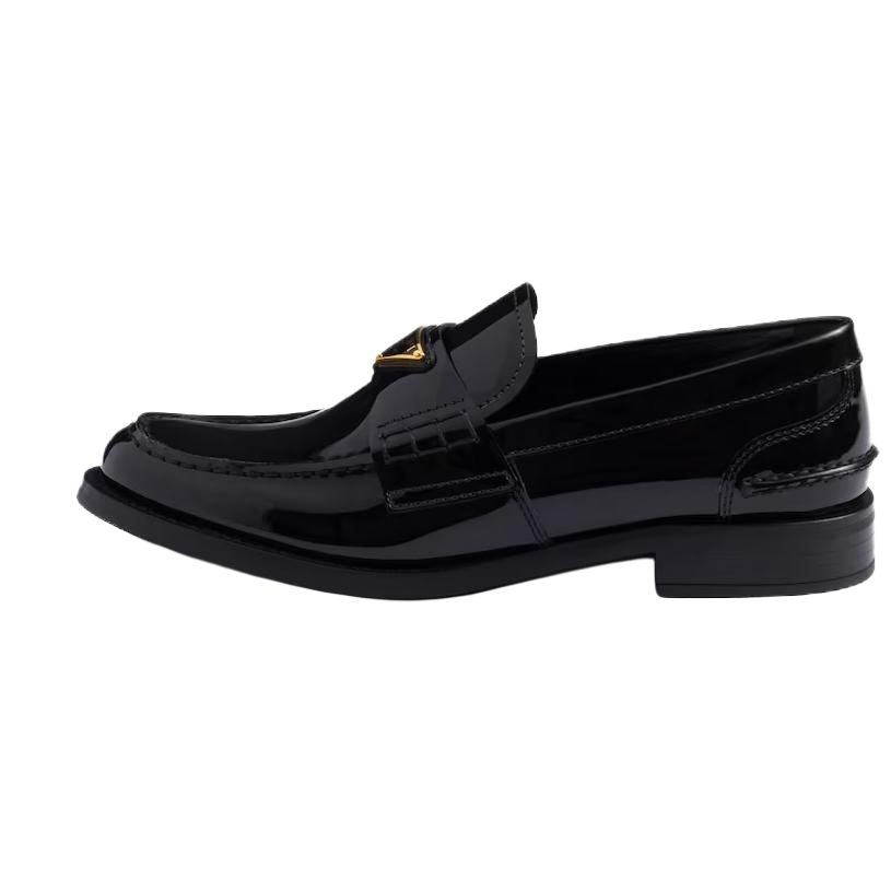 Женские лоферы Prada (черные)