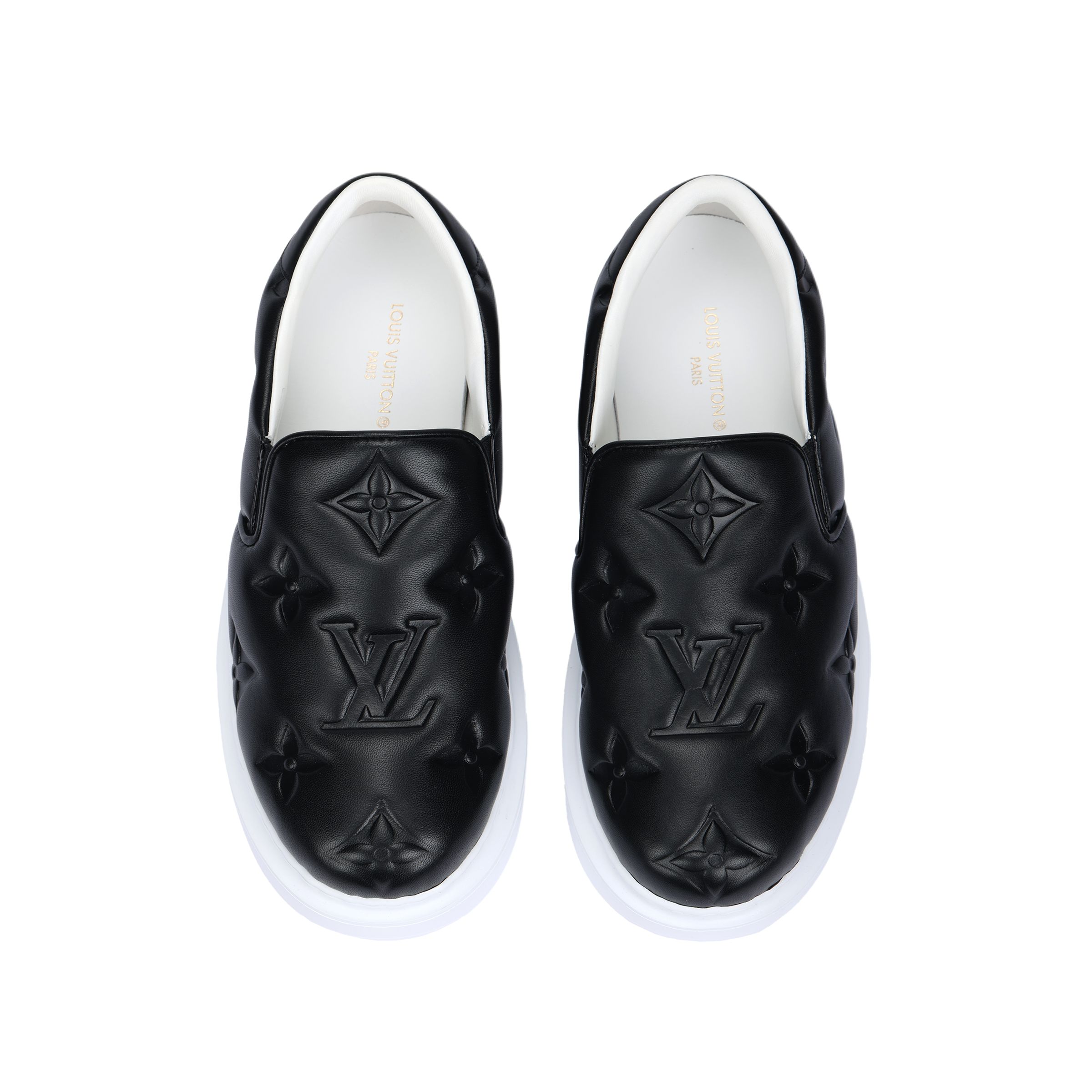 Мужские кеды Louis Vuitton Beverly Hills (черные) — фото 3