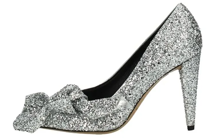 ISABEL MARANT High Heels Women's Low Top Silver