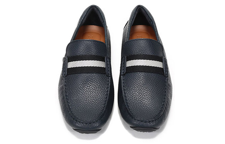 BALLY Flat Shoes Men's Marine Blue