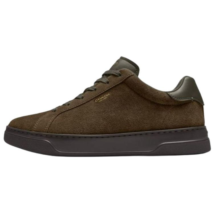 Мужские кеды COACH Highline (оливковые)