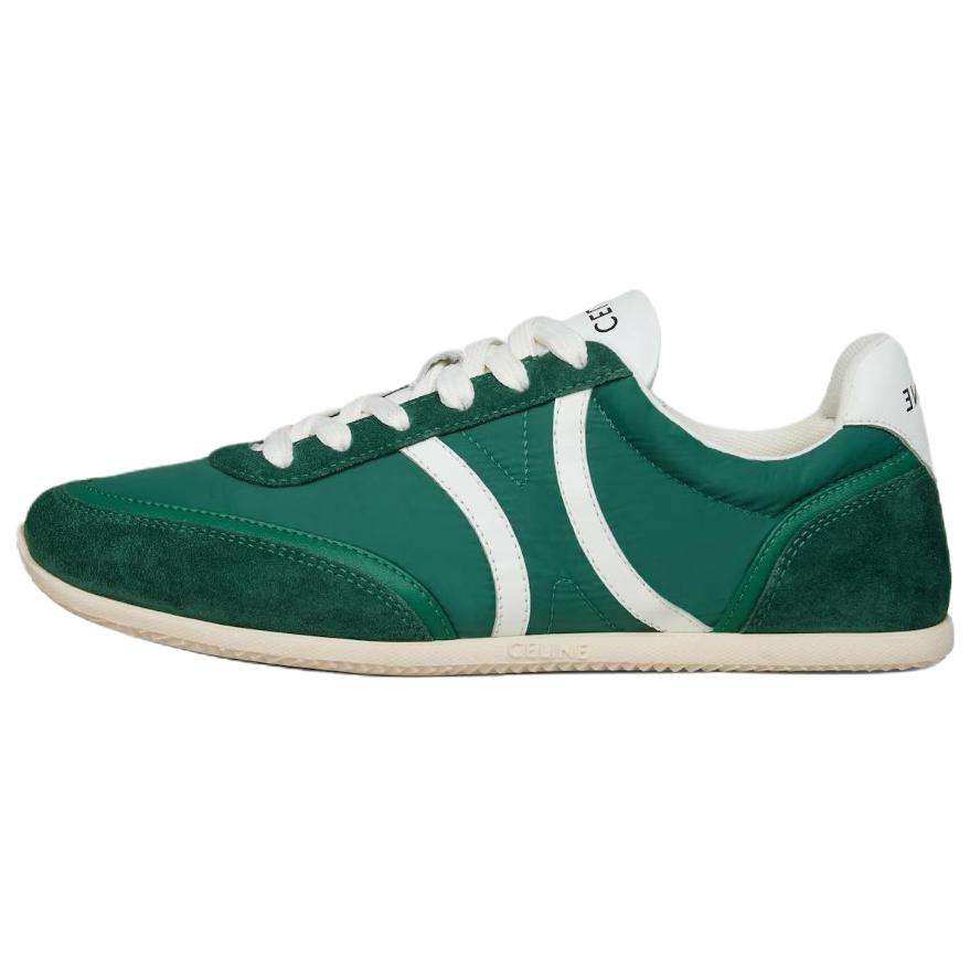 CELINE Triomphe Low top Casual Shoes Men's Green
