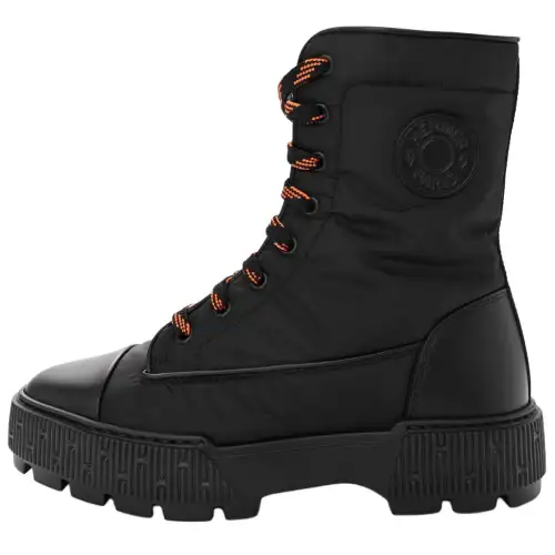 HERMES Fresh Ankle Boots 4cm Women's Black