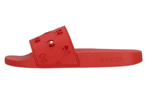 Gucci Rubber Slide 'Red'