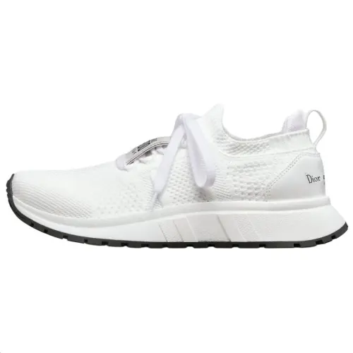 DIOR Run'n'Dior Fabric Low top Casual Shoes Women's White