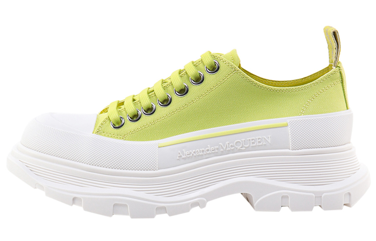 Женские туфли Alexander McQueen Tread Slick (светло-зеленые)