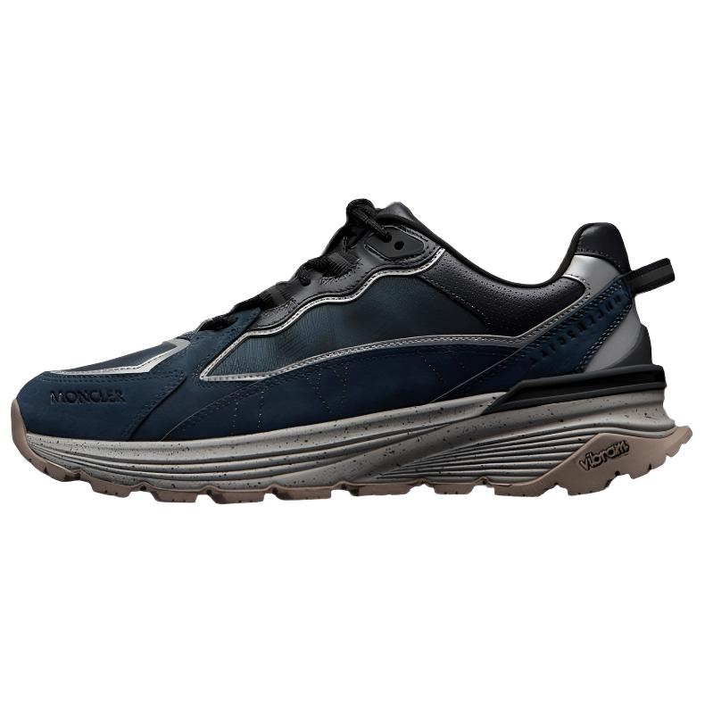 Мужские кроссовки Moncler Lite Runner (голубые)