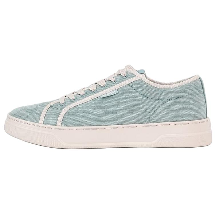 Мужские кеды COACH Canvas Sneaker (мятные)