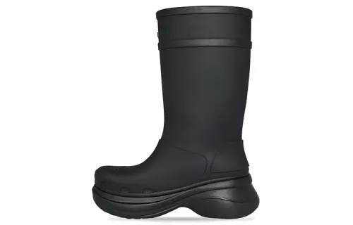 Balenciaga X Crocs Boot Black Women's