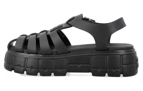 MIU MIU Roman Sandals Women's Black