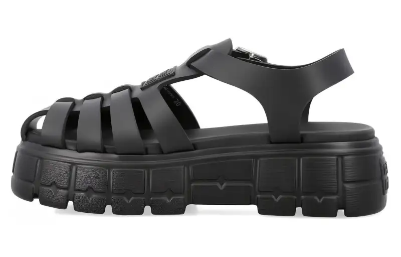 MIU MIU Roman Sandals Women's Black